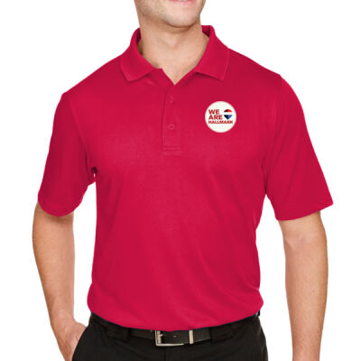 Harriton Unisex Printed Snag Protection Polo Thumbnail