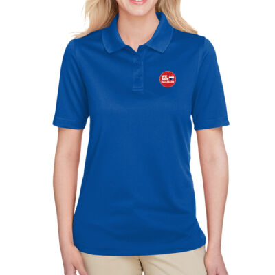 Harriton Womens Printed Snag Protection Polo Thumbnail