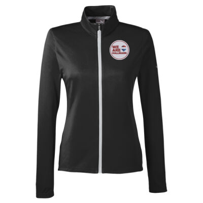 Puma Womens Embroidered Quarter-Zip Thumbnail