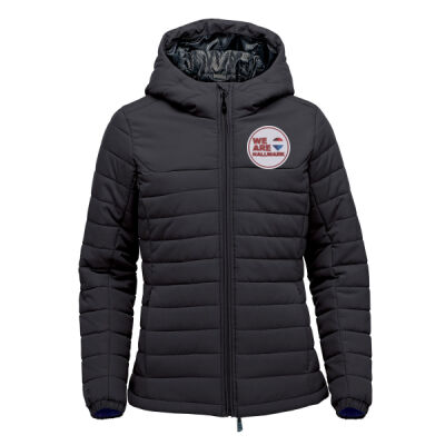 Nautilus Womens Embroidered Quilted Hoodie Thumbnail