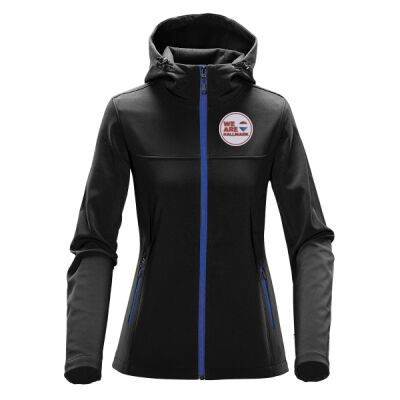 Orbiter Womens Embroidered Softshell Hoodie Thumbnail