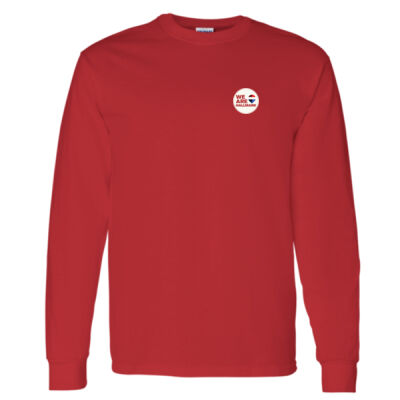 Left Chest Gildan Unisex Printed Long Sleeve Thumbnail